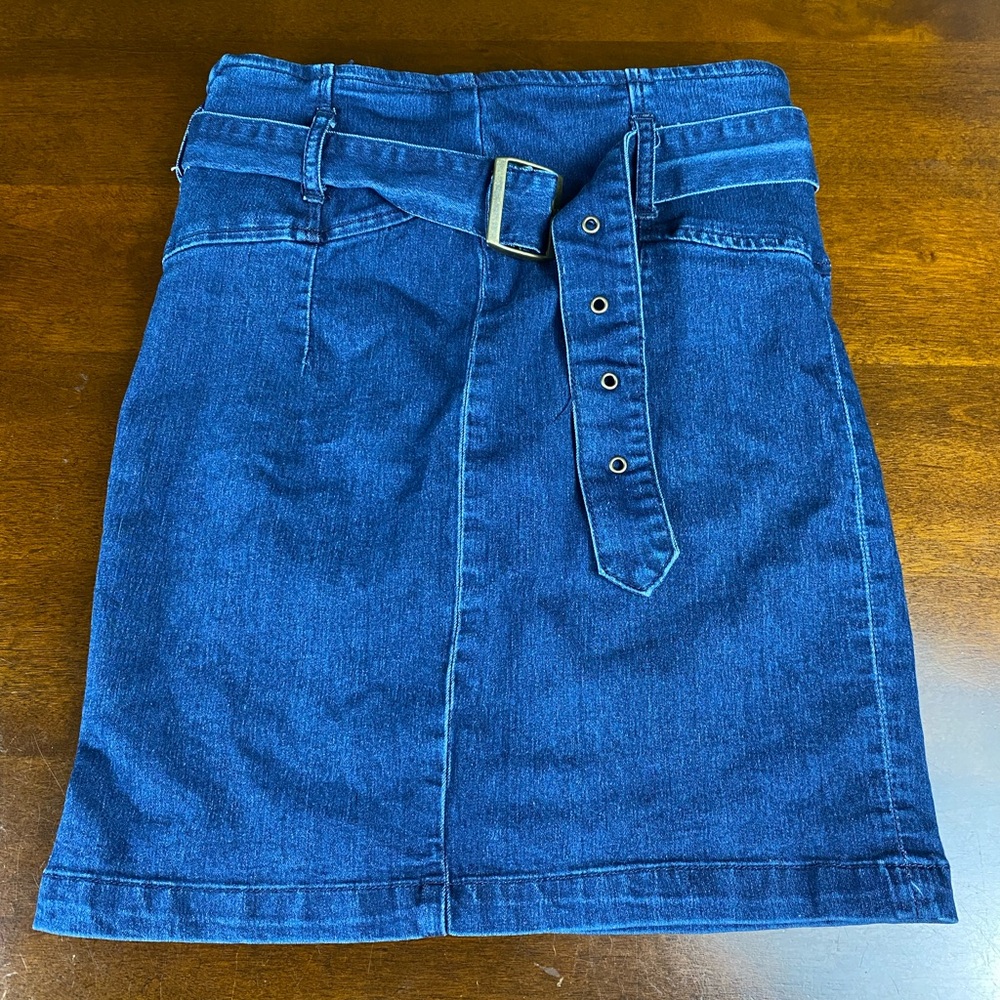 Denim Blue Skirt